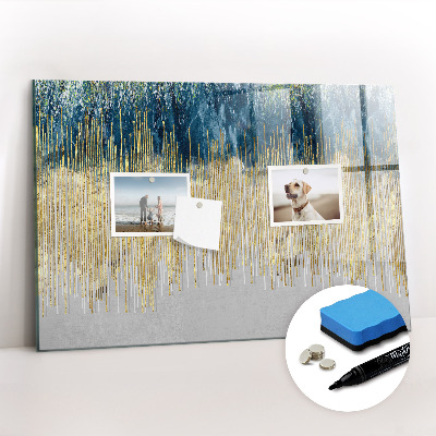 Magnetic writing board Decorative pattern