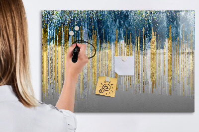 Magnetic writing board Decorative pattern