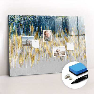 Magnetic writing board Decorative pattern