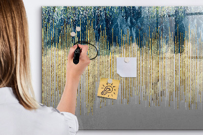 Magnetic writing board Decorative pattern