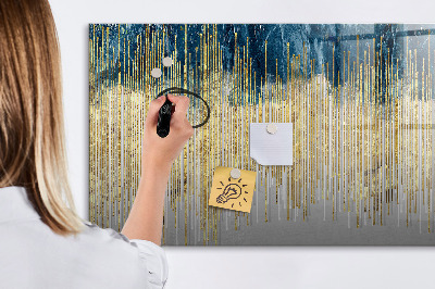 Magnetic writing board Decorative pattern