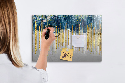 Magnetic writing board Decorative pattern