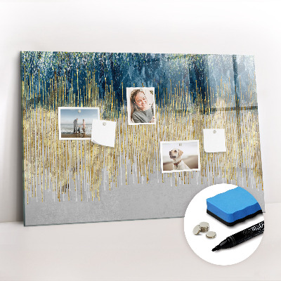 Magnetic writing board Decorative pattern