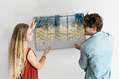 Magnetic writing board Decorative pattern