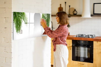 Magnetic board for drawing Palm Leaves Nature