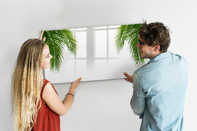 Magnetic board for drawing Palm Leaves Nature