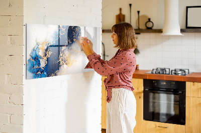 Magnetic erase board Marble pattern