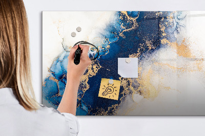 Magnetic erase board Marble pattern