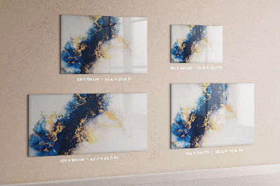Magnetic erase board Marble pattern