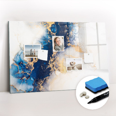 Magnetic erase board Marble pattern