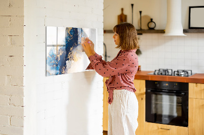 Magnetic erase board Marble pattern
