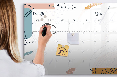 Magnetic writing board Business Organizer