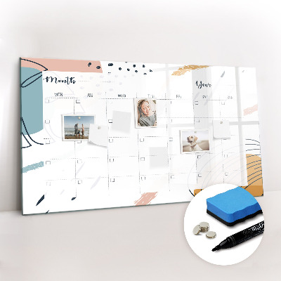 Magnetic writing board Business Organizer
