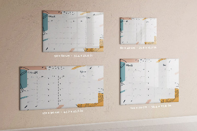 Magnetic writing board Business Organizer