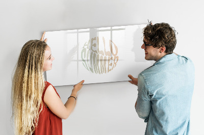 Magnetic erase board Hello summer