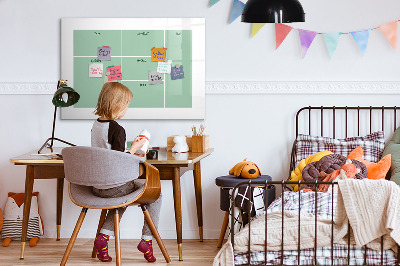 Magnetic board for drawing Office organizer