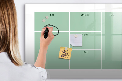Magnetic erase board Office organizer