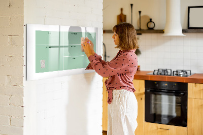 Magnetic erase board Office organizer