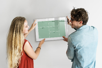 Magnetic erase board Office organizer