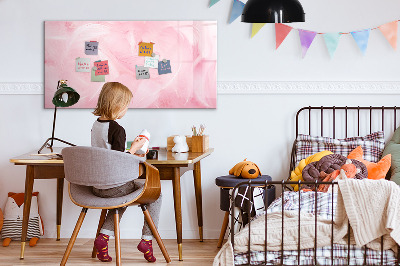 Magnetic board for drawing Feathers abstract