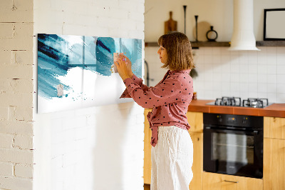 Magnetic board for writing Brush strokes