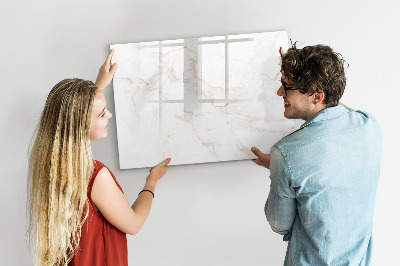 Magnetic writing board Elegant marble