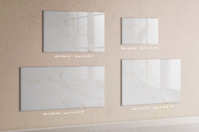 Magnetic writing board Elegant marble