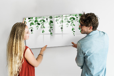 Magnetic writing board Plant leaves