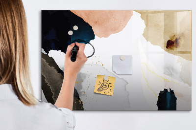 Magnetic writing board Abstraction spots
