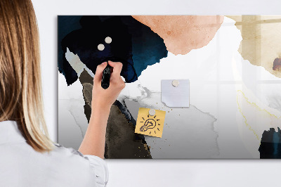 Magnetic writing board Abstraction spots