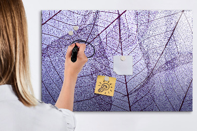 Magnetic writing board Leaves nature