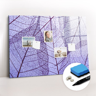 Magnetic drawing board Leaves nature