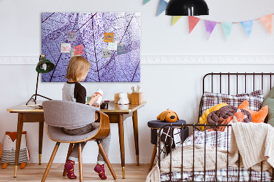 Magnetic writing board Leaves nature
