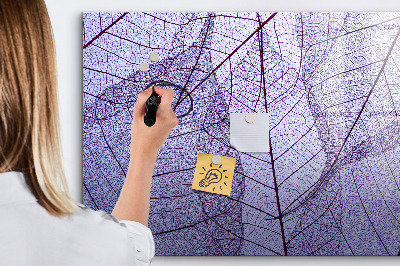Magnetic writing board Leaves nature
