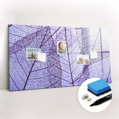 Magnetic drawing board Leaves nature