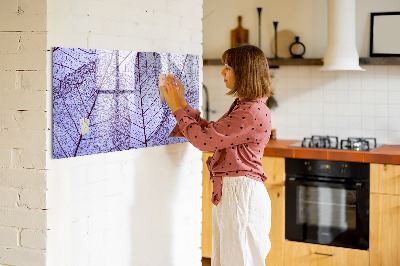 Magnetic writing board Leaves nature