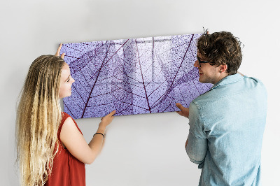 Magnetic writing board Leaves nature