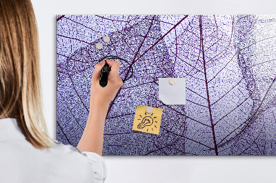 Magnetic writing board Leaves nature