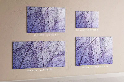 Magnetic writing board Leaves nature