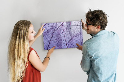 Magnetic writing board Leaves nature