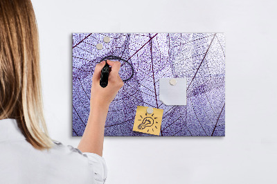 Magnetic writing board Leaves nature