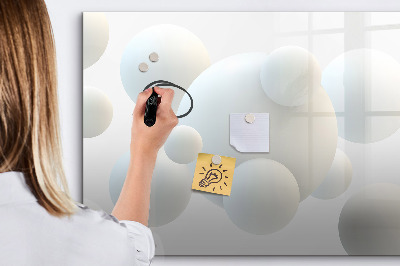 Magnetic drawing board Balls abstract