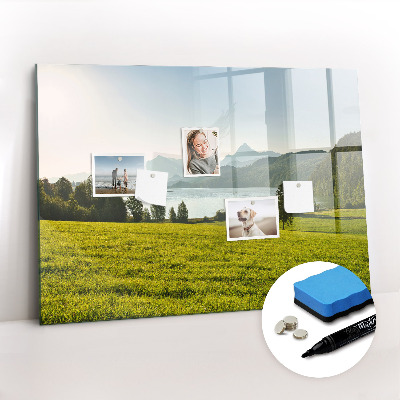 Magnetic drawing board Mountain field