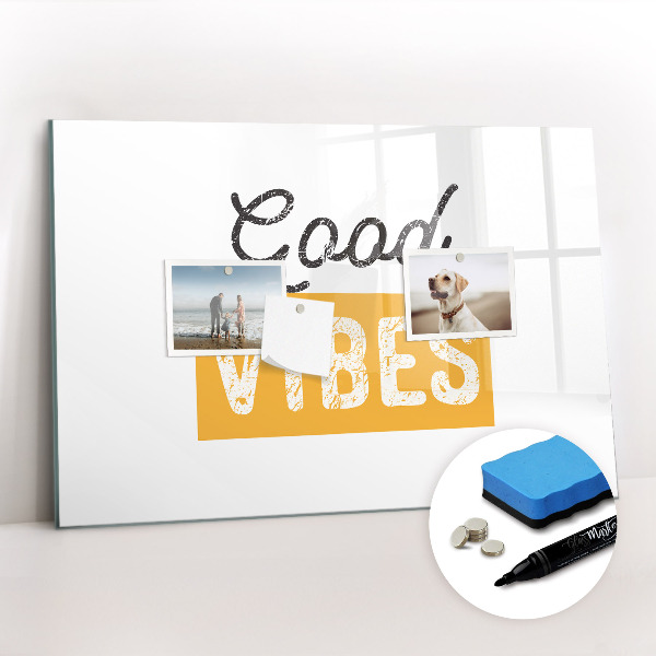 Magnetic drawing board An inspiring sentence