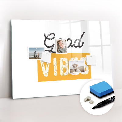 Magnetic drawing board An inspiring sentence