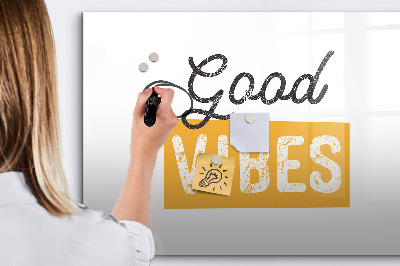 Magnetic drawing board An inspiring sentence