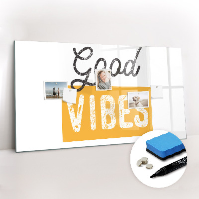 Magnetic drawing board An inspiring sentence