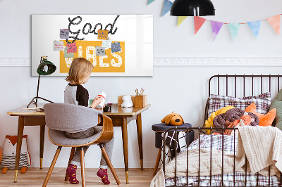 Magnetic drawing board An inspiring sentence