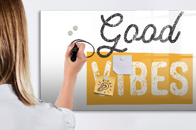 Magnetic drawing board An inspiring sentence