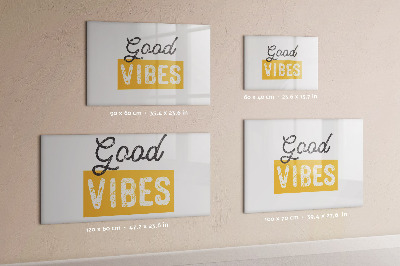 Magnetic erase board An inspiring sentence